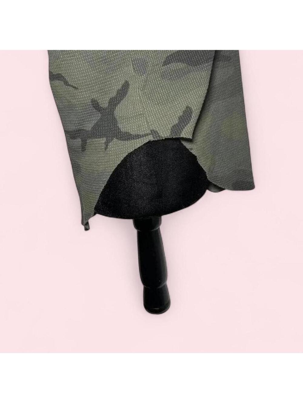TNA Green Camo Long Sleeve Shirt Oversized Size S - Picture 5 of 6